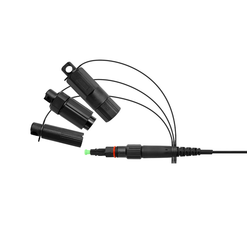 Mini SC、OptiTap and Slim Universal Type Pre-connected Fiber Optic Connector for FTTH Drop Cable