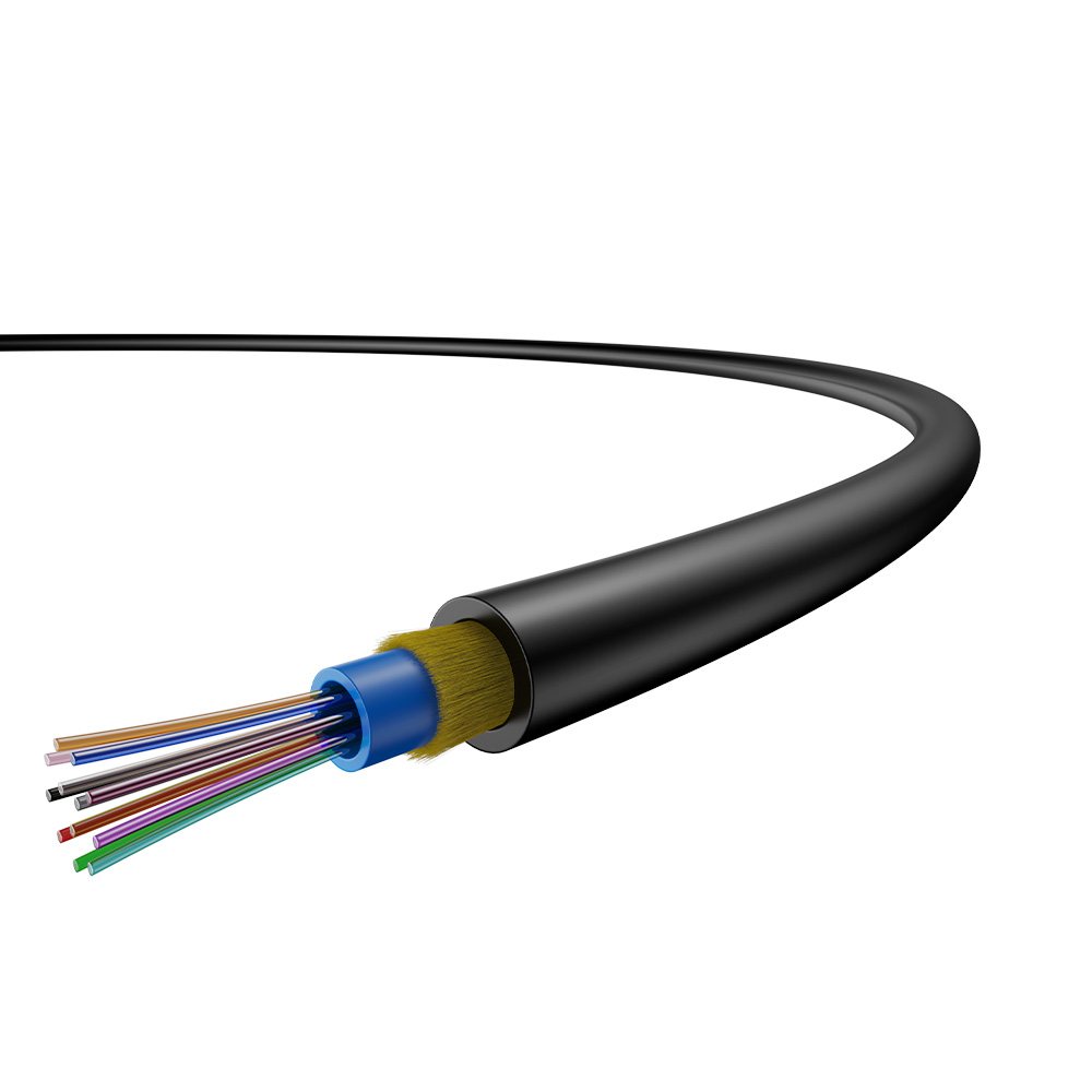 Conventional central tube air-blown micro cable (2-24 cores)