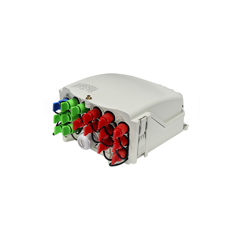 Wall Pole Mounting Optical Fiber Distribution Box 16F PRE Connected