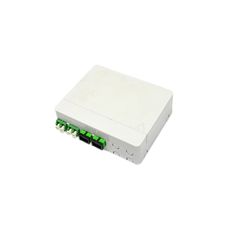 FTTH fiber optic panel box four-port fiber optic information box