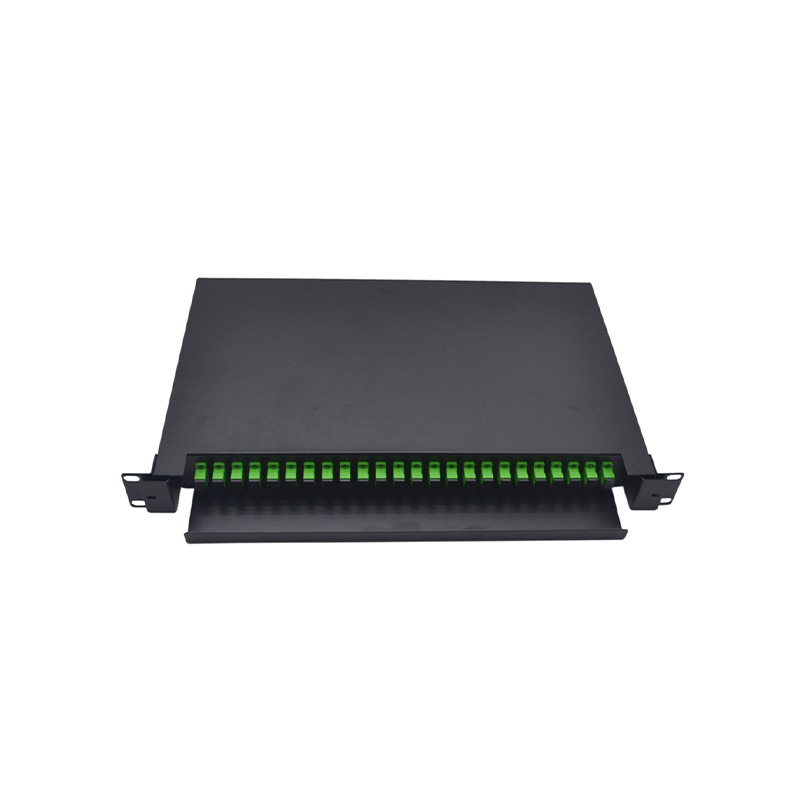 SC 12 port rack mount patch panel 1U 19