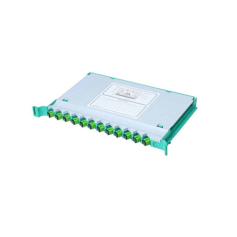 SC 12 Port Rack Mount Patch Panel 1U 19