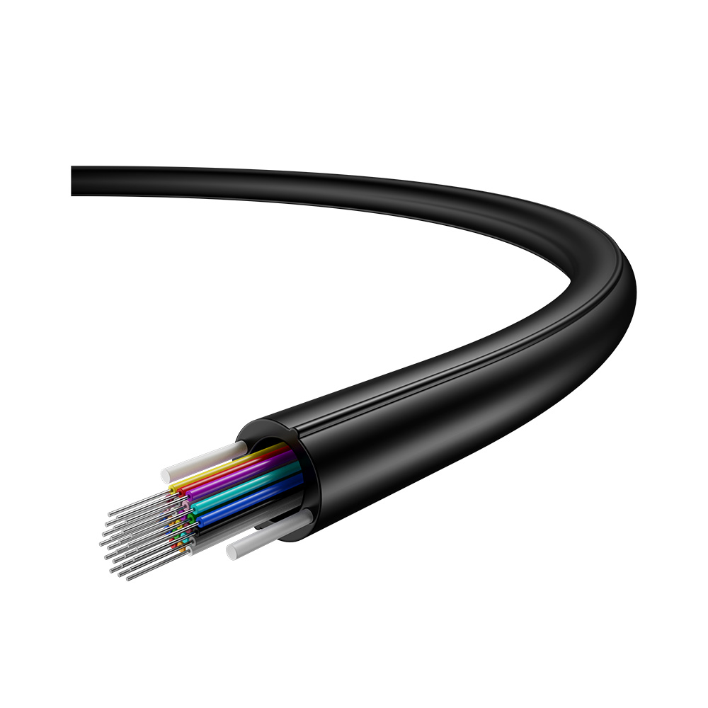 Tight Buffer Easy Access Building Optical Fiber Cable For FTTH Network Systems