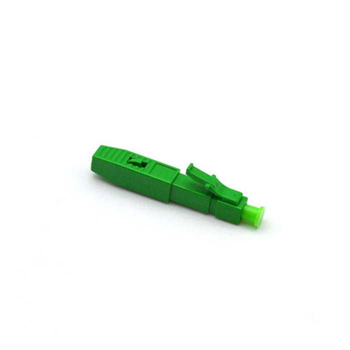 Quick Assembly Field Wireable Connector 38mm Reliable Fiber Optic LC Connector