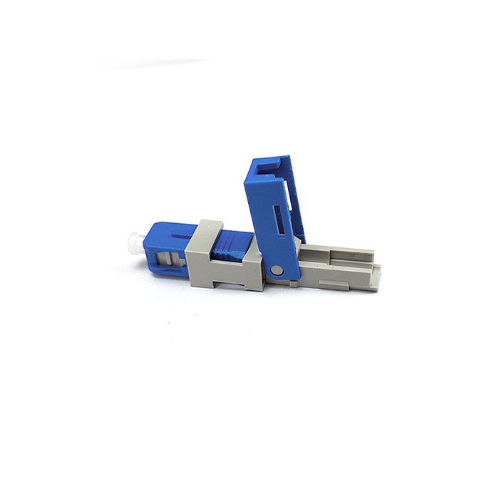 FTTH SC APC 0.3dB Single Mode 55MM Fiber Optic Fast Connector